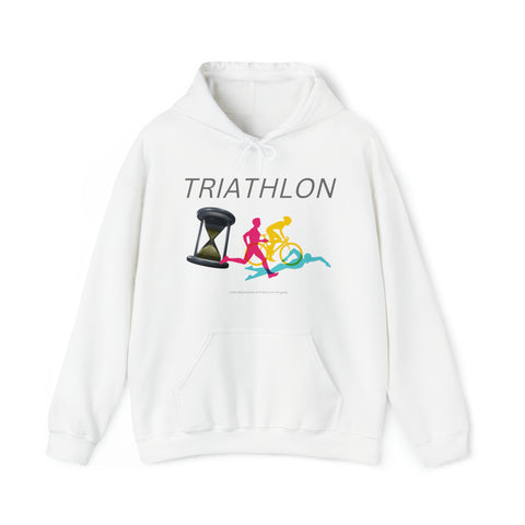 Triathlon hoodie, Workout sweatshirt, heavy blend, 4 colours, AUS - USA warehouse, free post.