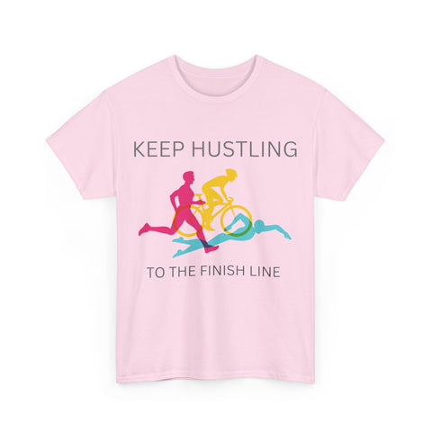 Keep Hustling T-Shirt, Heavy Cotton Tee, 5 colours, USA/AUS/CAN Warehouse free local standard post.