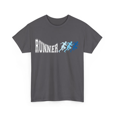 Runner T-Shirt, Heavy Cotton Tee, 4 colours, USA/AUS/CAN Warehouse free local standard post/