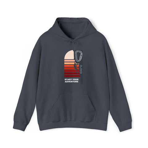 Climbing Hoodie, Adventure Sweatshirt with Spacious Kangaroo Pocket,  3 colour, USA warehouse, free post.