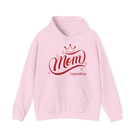 Mom Hoodie, Mom Legendary Heavy Blend™ Hooded Sweatshirt, 9 Colours, 50% Cotton and 50% Polyester, AUS-CAN-USA Warehouses, free Post.
