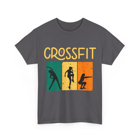 CrossFit T-Shirt, Heavy Cotton Tee, 4 colours, USA/AUS/CAN Warehouse, free post.