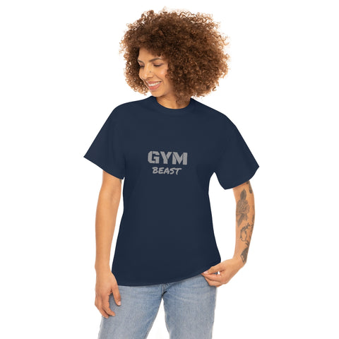 Gym Beast T-Shirt, Unisex Heavy Cotton Tee