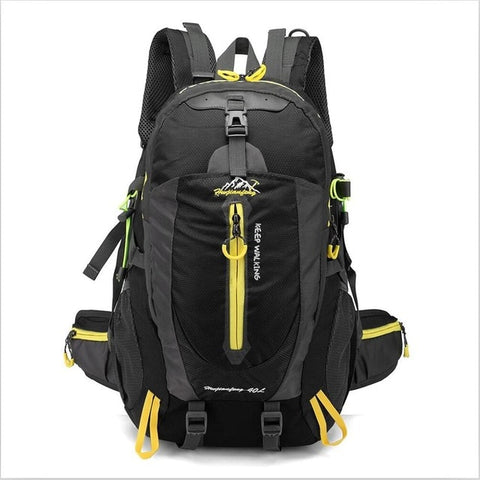 Gym Backpack 20L capacity and Waterproof, it's ideal for many others activities like: Hiking, Trekking, Climbing, Cyclist, Travel.