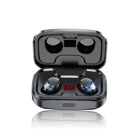 Earbuds Wireless-Bluetooth 5.0, Super bass, 9D Stereo, 3500mAh Charging Box, Sport Earbuds, Mic,.