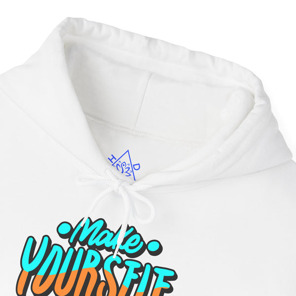 Make yourself a priority Hoodie, Gym Hoodie, Heavy Blend™ Hooded Sweatshirt, Kangaroo pocket, 6 colours, AU warehouse.