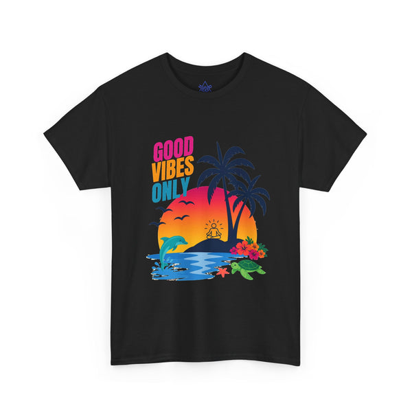 Good Vibes T-shirt, Yoga T-shirt, 100% cotton, 5 colours, different sizes, AU post.