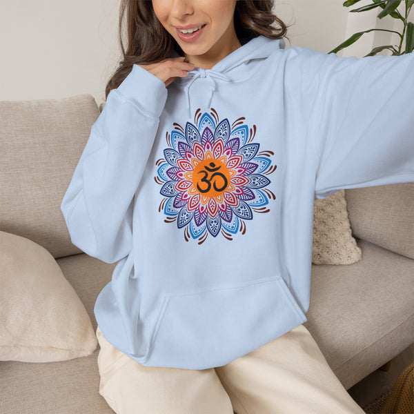 OM symbol Hoodie, Mandala Hoodie, Unisex Heavy Blend™ Hooded Sweatshirt, Kangaroo pocket, Top quality, Different Colours, Different Sizes, AU warehouse.
