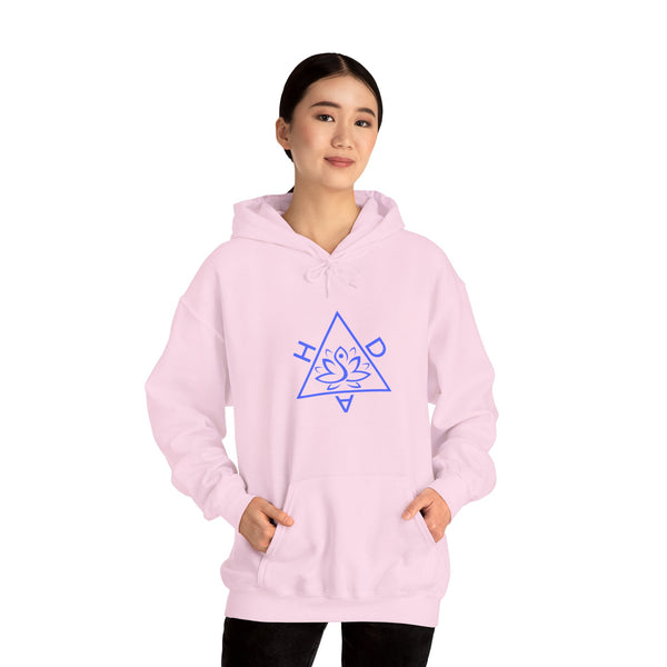 Fitness HDA hoodie, Hot Divas Accessories heavy blend hoodie with Kangaroo pocket, full colour, 6 colours, 50% Cotton and 50% Polyester.