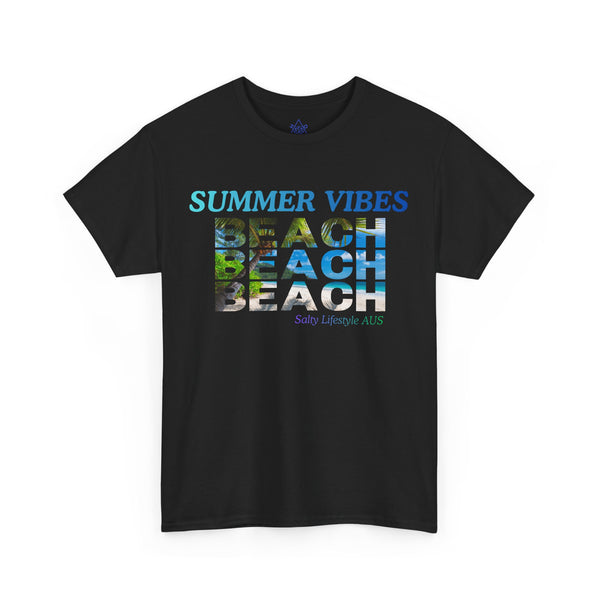 Summer Vibes T-shirt, Holidays T-shirt, Top quality cotton, 5 colours, different sizes, AU post.