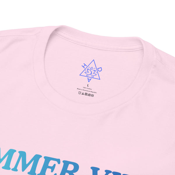 Summer Vibes T-shirt, Holidays T-shirt, Top quality cotton, 5 colours, different sizes, AU post.