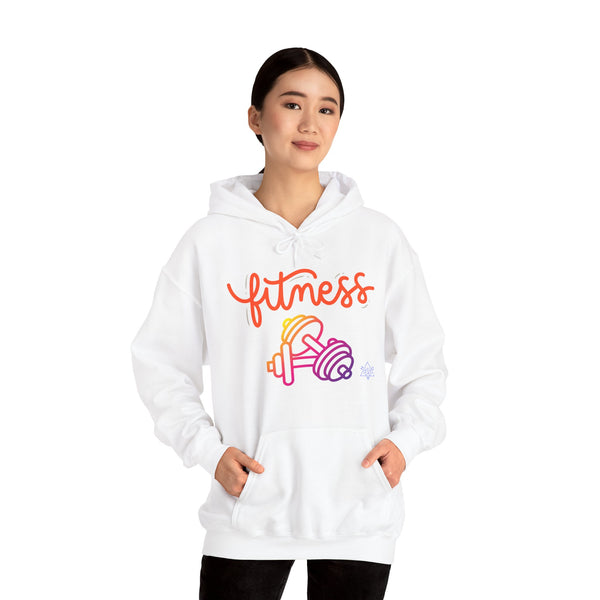 Fitness hoodie,  Gym  heavy blend hoodie with Kangaroo pocket, full colour, 6 colours, 50% Cotton and 50% Polyester.