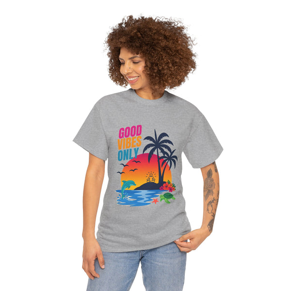 Good Vibes T-shirt, Yoga T-shirt, 100% cotton, 5 colours, different sizes, AU post.