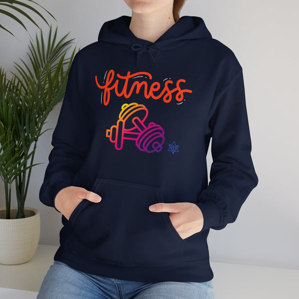 Fitness hoodie,  Gym  heavy blend hoodie with Kangaroo pocket, full colour, 6 colours, 50% Cotton and 50% Polyester.