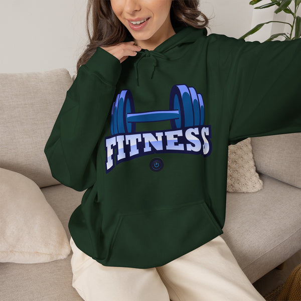 Fitness Hoodie, Gym Hoodie, Heavy Blend™ Hooded Sweatshirt, Kangaroo pocket, 3 colours, AU warehouse.