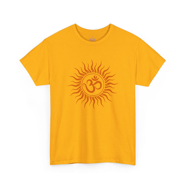OM symbol T-shirt, Sun T-shirt Heavy Cotton Tee, 8 colours, different sizes, Top quality cotton, AU post.