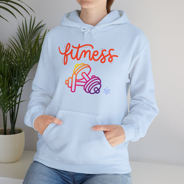 Fitness hoodie,  Gym  heavy blend hoodie with Kangaroo pocket, full colour, 6 colours, 50% Cotton and 50% Polyester.