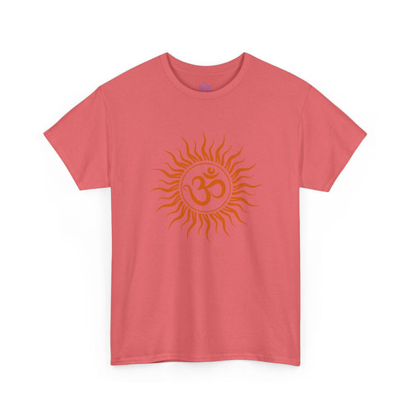 OM symbol T-shirt, Sun T-shirt Heavy Cotton Tee, 8 colours, different sizes, Top quality cotton, AU post.