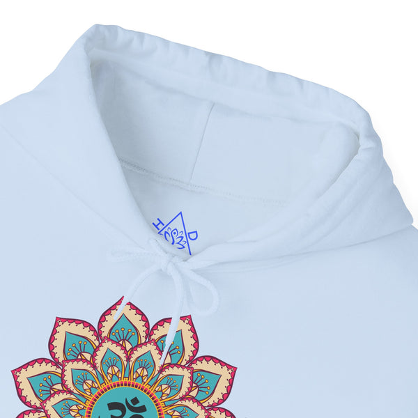 Mandala Hoodie, OM symbol Hoodie, Heavy Blend™ Hooded Sweatshirt, Kangaroo pocket, 4 colours, AU warehouse.