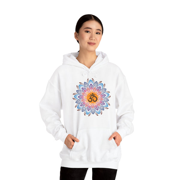 OM symbol Hoodie, Mandala Hoodie, Unisex Heavy Blend™ Hooded Sweatshirt, Kangaroo pocket, Top quality, Different Colours, Different Sizes, AU warehouse.