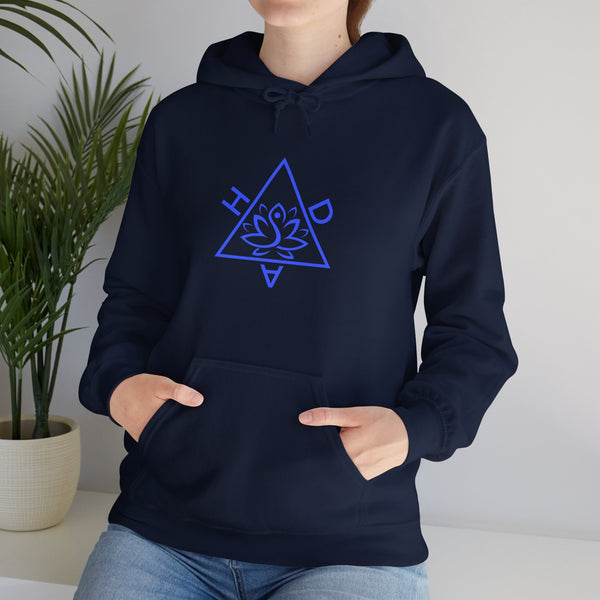 Fitness HDA hoodie, Hot Divas Accessories heavy blend hoodie with Kangaroo pocket, full colour, 6 colours, 50% Cotton and 50% Polyester.