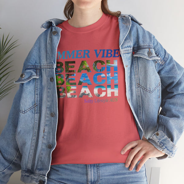 Summer Vibes T-shirt, Holidays T-shirt, Top quality cotton, 5 colours, different sizes, AU post.