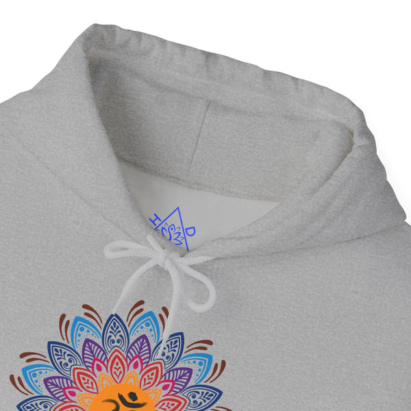 OM symbol Hoodie, Mandala Hoodie, Unisex Heavy Blend™ Hooded Sweatshirt, Kangaroo pocket, Top quality, Different Colours, Different Sizes, AU warehouse.