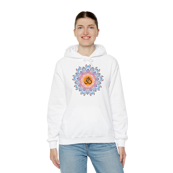 OM symbol Hoodie, Mandala Hoodie, Unisex Heavy Blend™ Hooded Sweatshirt, Kangaroo pocket, Top quality, Different Colours, Different Sizes, AU warehouse.