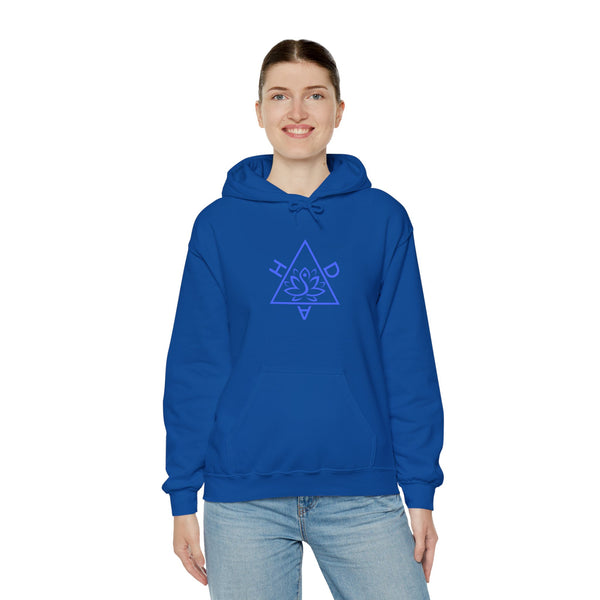 Fitness HDA hoodie, Hot Divas Accessories heavy blend hoodie with Kangaroo pocket, full colour, 6 colours, 50% Cotton and 50% Polyester.
