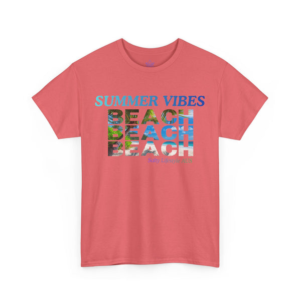 Summer Vibes T-shirt, Holidays T-shirt, Top quality cotton, 5 colours, different sizes, AU post.