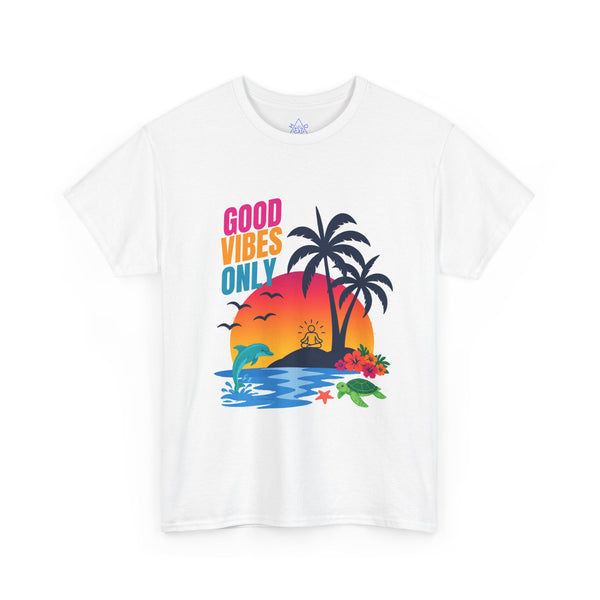 Good Vibes T-shirt, Yoga T-shirt, 100% cotton, 5 colours, different sizes, AU post.