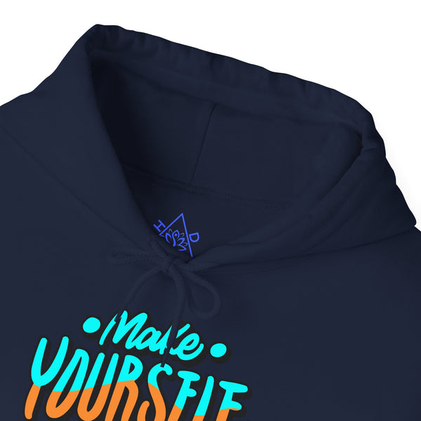 Make yourself a priority Hoodie, Gym Hoodie, Heavy Blend™ Hooded Sweatshirt, Kangaroo pocket, 6 colours, AU warehouse.