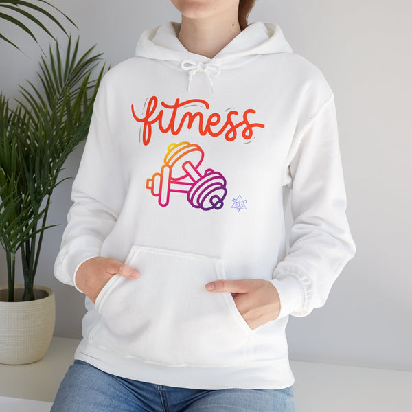 Fitness hoodie,  Gym  heavy blend hoodie with Kangaroo pocket, full colour, 6 colours, 50% Cotton and 50% Polyester.