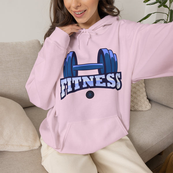 Fitness Hoodie, Gym Hoodie, Heavy Blend™ Hooded Sweatshirt, Kangaroo pocket, 3 colours, AU warehouse.