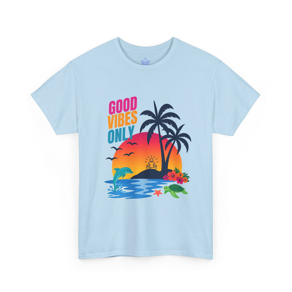 Good Vibes T-shirt, Yoga T-shirt, 100% cotton, 5 colours, different sizes, AU post.