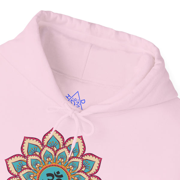 Mandala Hoodie, OM symbol Hoodie, Heavy Blend™ Hooded Sweatshirt, Kangaroo pocket, 4 colours, AU warehouse.