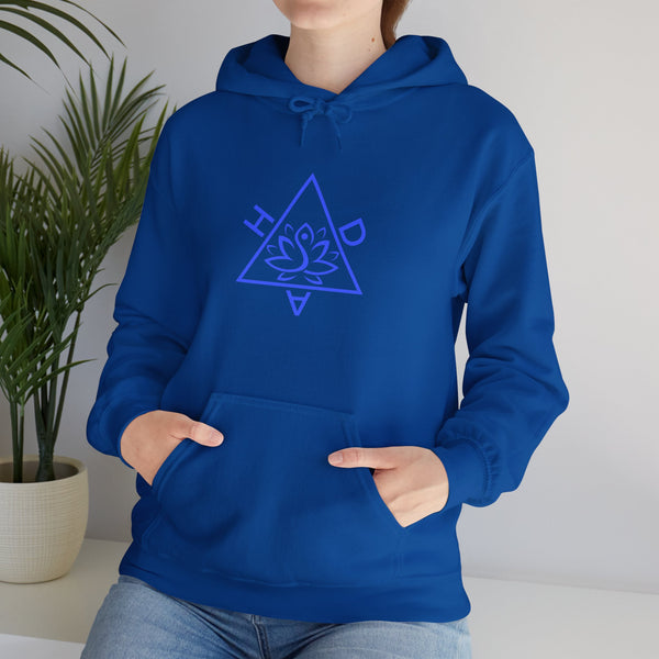 Fitness HDA hoodie, Hot Divas Accessories heavy blend hoodie with Kangaroo pocket, full colour, 6 colours, 50% Cotton and 50% Polyester.