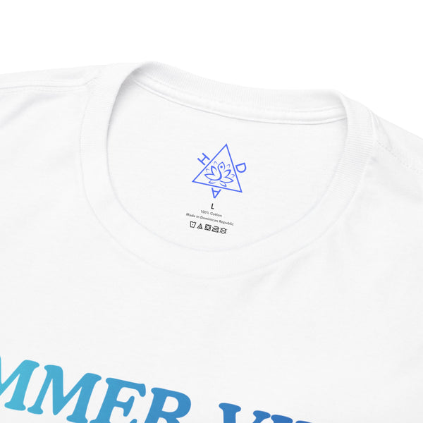 Summer Vibes T-shirt, Holidays T-shirt, Top quality cotton, 5 colours, different sizes, AU post.