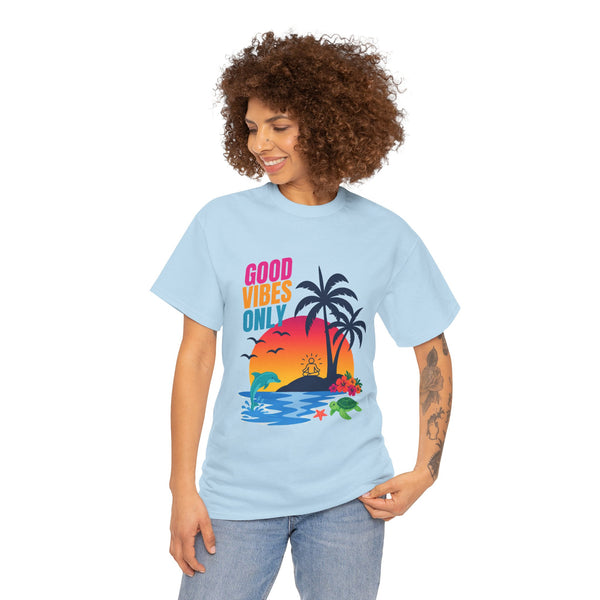 Good Vibes T-shirt, Yoga T-shirt, 100% cotton, 5 colours, different sizes, AU post.