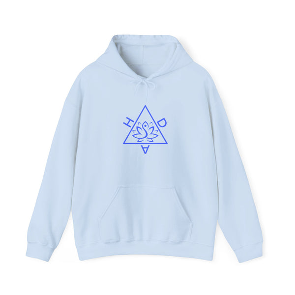 Fitness HDA hoodie, Hot Divas Accessories heavy blend hoodie with Kangaroo pocket, full colour, 6 colours, 50% Cotton and 50% Polyester.