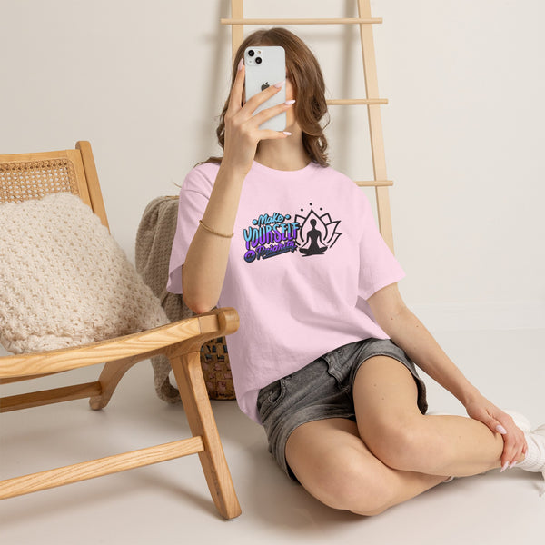Lotus symbol T-shirt, Good vibes T-shirt, Top quality Cotton, 8 colours, different sizes, AU post.