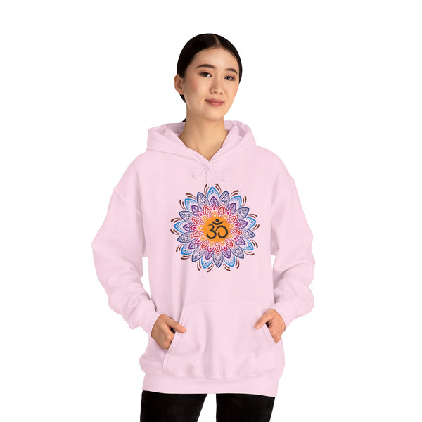 OM symbol Hoodie, Mandala Hoodie, Unisex Heavy Blend™ Hooded Sweatshirt, Kangaroo pocket, Top quality, Different Colours, Different Sizes, AU warehouse.