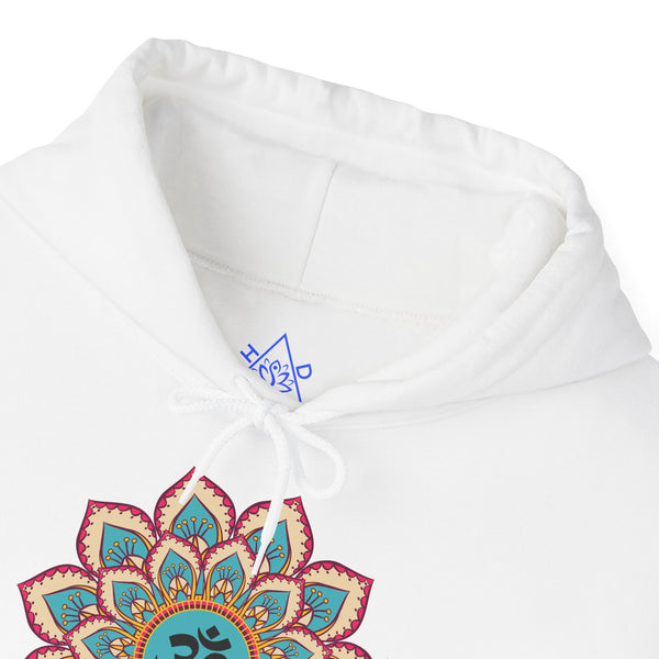Mandala Hoodie, OM symbol Hoodie, Heavy Blend™ Hooded Sweatshirt, Kangaroo pocket, 4 colours, AU warehouse.