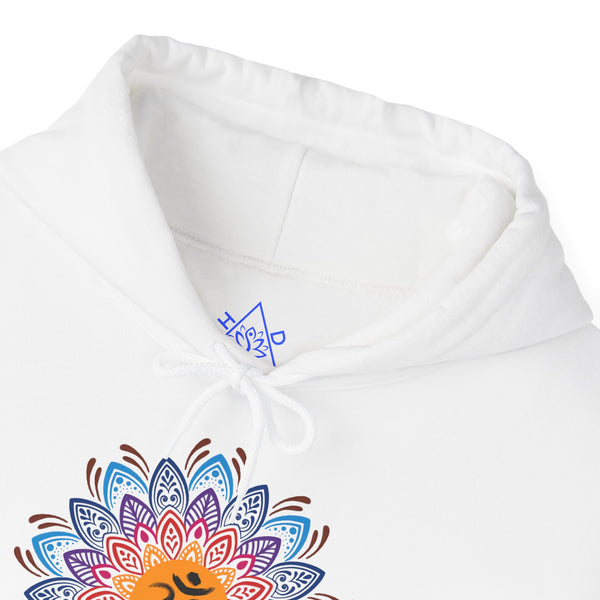 OM symbol Hoodie, Mandala Hoodie, Unisex Heavy Blend™ Hooded Sweatshirt, Kangaroo pocket, Top quality, Different Colours, Different Sizes, AU warehouse.