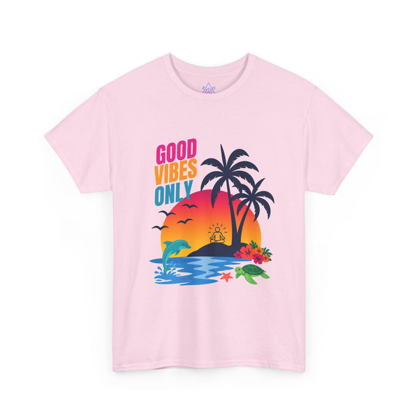 Good Vibes T-shirt, Yoga T-shirt, 100% cotton, 5 colours, different sizes, AU post.