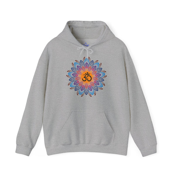 OM symbol Hoodie, Mandala Hoodie, Unisex Heavy Blend™ Hooded Sweatshirt, Kangaroo pocket, Top quality, Different Colours, Different Sizes, AU warehouse.