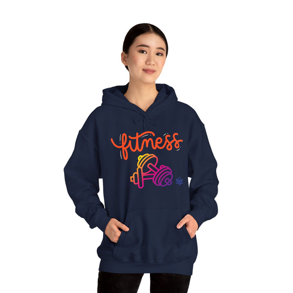 Fitness hoodie,  Gym  heavy blend hoodie with Kangaroo pocket, full colour, 6 colours, 50% Cotton and 50% Polyester.