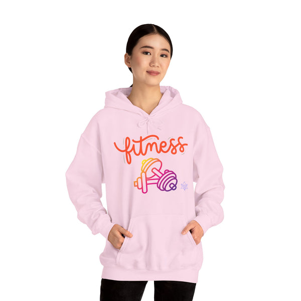 Fitness hoodie,  Gym  heavy blend hoodie with Kangaroo pocket, full colour, 6 colours, 50% Cotton and 50% Polyester.