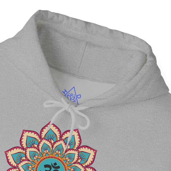 Mandala Hoodie, OM symbol Hoodie, Heavy Blend™ Hooded Sweatshirt, Kangaroo pocket, 4 colours, AU warehouse.