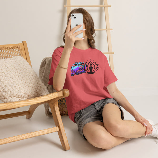 Lotus symbol T-shirt, Good vibes T-shirt, Top quality Cotton, 8 colours, different sizes, AU post.